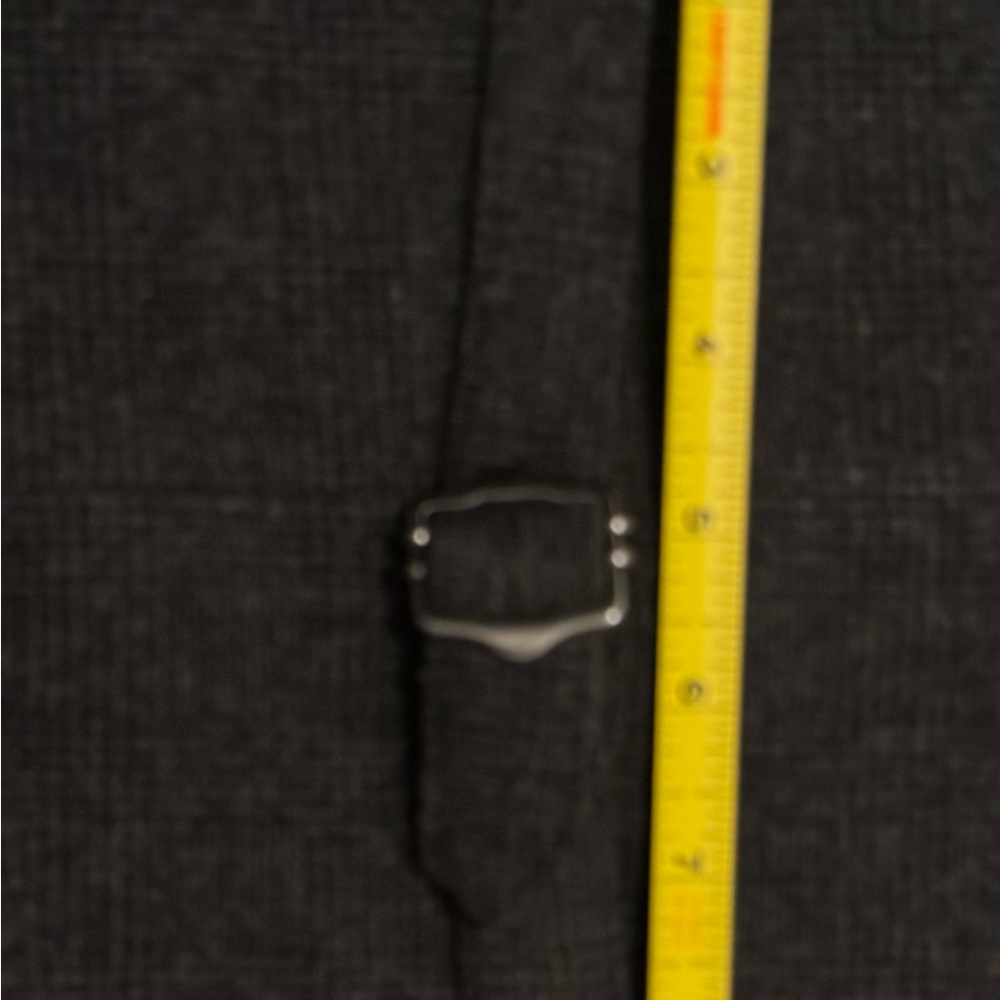Christian Lacroix Wool Tweed Vest Dress charcoal Plaid SP NWT Sold Out - Picture 8 of 10
